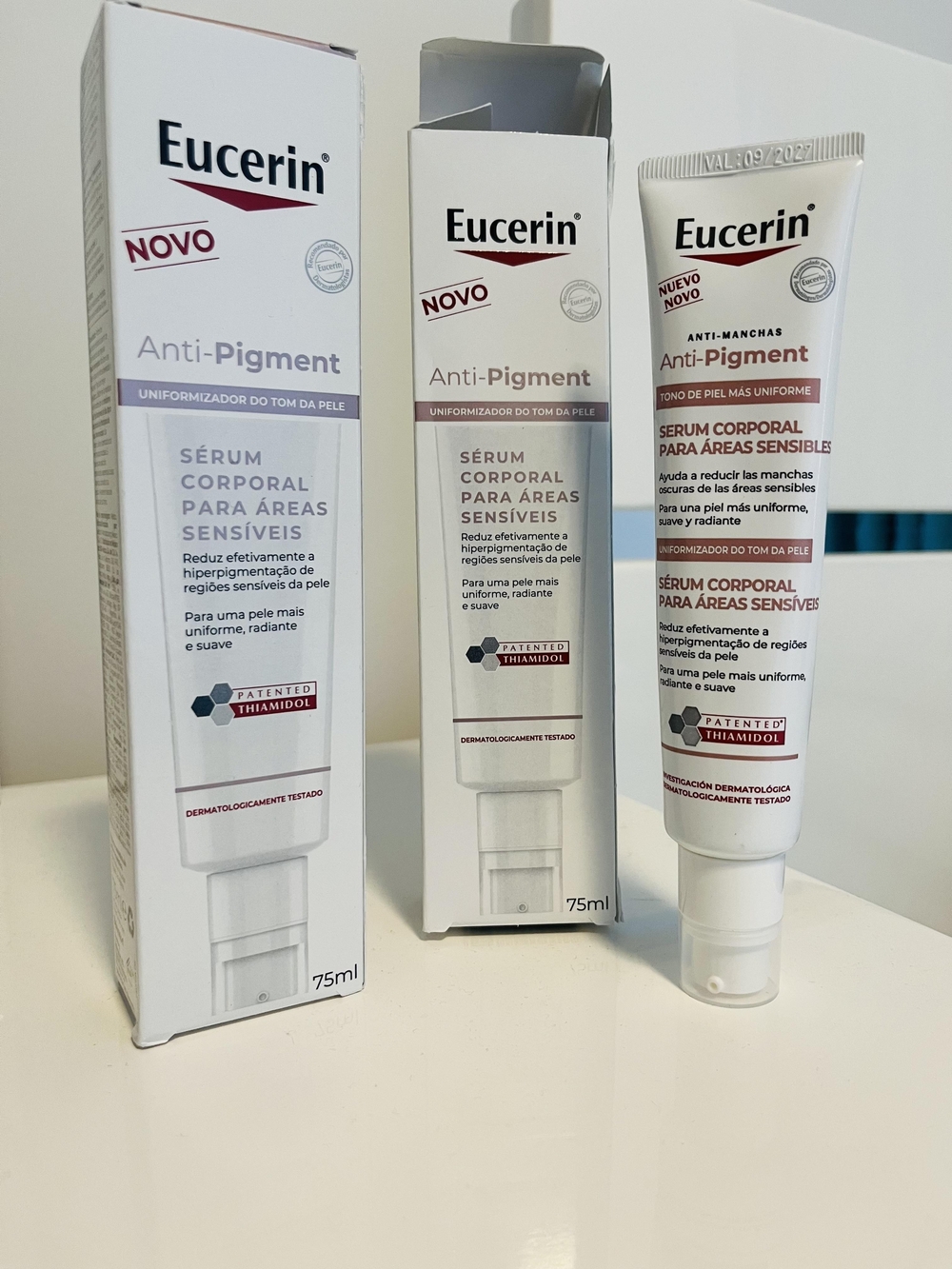 Eucerin Anti-Pigment Body Serum for Sensitive Areas — White